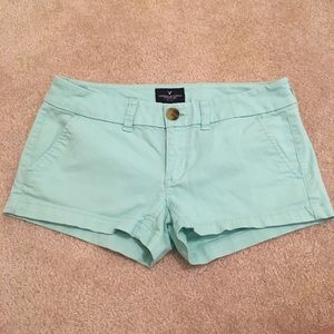 American Eagle Shortie Twill Shorts - Like New